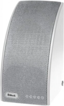 Block SB-100 Aktiver Multimedia-Lautsprecher Weiß/lichtgrau