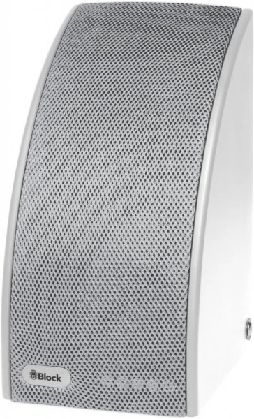 Block SB-100 Aktiver Multimedia-Lautsprecher Weiß/lichtgrau